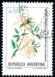 Stamps Argentina -  ARGENTINA_SCOTT 1688 NOTRO-CIRUELILLO. $0.40
