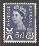 Stamps United Kingdom -  Reina Elizabeth II