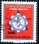 Stamps Bolivia -  BOLIVIA_SCOTT 713.03 AÑO INTERNACIONAL DE LA FORMACION PROFESIONAL. $0.25