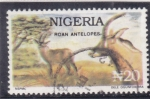 Sellos de Africa - Nigeria -  ANTILOPES