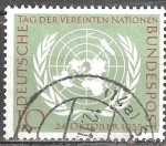 Stamps Germany -  Día de las Naciones Unidas (ONU) 24 de octubre de 1955.