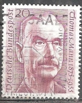 Sellos de Europa - Alemania -  Thomas Mann (1875-1955), escritor y crítico.