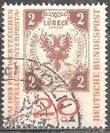 Stamps Germany -  Exposición internacional de sellos Interposta Hamburgo '59.