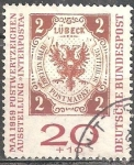Stamps Germany -  Exposición internacional de sellos Interposta Hamburgo '59.