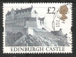Sellos de Europa - Reino Unido -  Castillo de Edimburgo