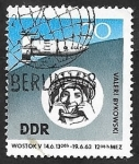 Stamps Germany -  674 - 2º vuelo espacial en grupo, Valeri Bikovski