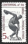 Stamps United States -  778 - centº de la asociacion deportiva los sokols