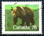 Sellos de America - Canad� -  CANADA_SCOTT 1178 OSO GRIZZLY. $0.55