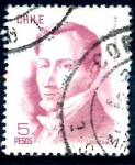 Stamps Chile -  CHILE_SCOTT 484.01 DIEGO PORTALES, MINISTRO DE FINANZAS. $0.20