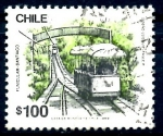 Sellos de America - Chile -  CHILE_SCOTT 843.02 FUNICULAR DE SANTIAGO. $0.20