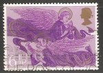 Stamps United Kingdom -  Navidad 1975