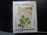 Stamps : America : Colombia :  Real Expedicion Botanica-Begonia 