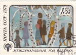 Stamps : Europe : Russia :  DIBUJO INVERNAL