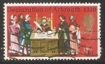 Sellos de Europa - Reino Unido -  Signing the Declaration of Arbroath