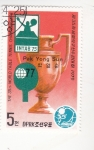 Stamps : Asia : North_Korea :  CAMPEONATO TENIS DE MESA