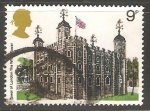 Stamps United Kingdom -  Torre de Londres