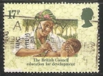 Stamps United Kingdom -  Niño nigeriano