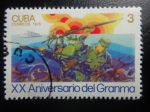 Stamps : America : Cuba :  XX Aniversario del Granma