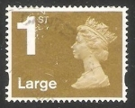 Stamps United Kingdom -  Reina Elizabeth II