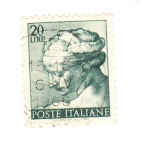 Stamps Italy -  Obras de Miguel Angel