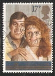 Stamps United Kingdom -  Andrew and Sarah