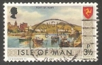 Stamps Europe - Isle of Man -  Views- Port St Mary