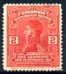 Stamps Colombia -  COLOMBIA_SCOTT 333 ANTONIO NARIÑO. $0.25