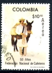 Stamps Colombia -  COLOMBIA_SCOTT C642.01 CULTIVADOR DE CAFÉ, $0,20