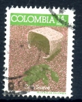 Stamps Colombia -  COLOMBIA_SCOTT C743.02  GRANO DE CAFE. $0,20