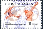 Stamps Costa Rica -  COSTA RICA_SCOTT 373.04 MEXICO 86, COPA MUNDIAL DE FUTBOL. $0,20