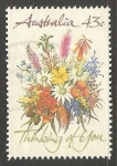 Stamps : Oceania : Australia :  Flores silvestres
