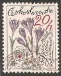Sellos de Europa - Checoslovaquia -  Flores De Montaña 