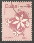 Stamps Cuba -  Azucena
