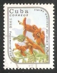Sellos de America - Cuba -  Tecomaria capensis