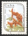 Stamps Cuba -  Tecomaria capensis