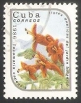 Sellos de America - Cuba -  Tecomaria capensis