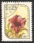 Stamps Cuba -  Allamanda violacea