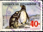 Sellos de America - Ecuador -  ECUADOR_SCOTT 1118 ISLAS GALAPAGOS, PINGÜINOS. $1,00