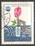 Stamps Hungary -  rosa