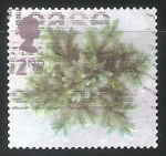 Stamps United Kingdom -  Flores