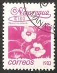 Sellos de America - Nicaragua -  Tecoma stans