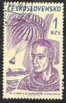 Stamps Czechoslovakia -  1334 - Exploración del Universo, Carpenter