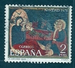Stamps Spain -  navidad  1971