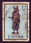 Stamps Spain -   Navidad     1976