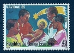 Stamps Equatorial Guinea -       Navidad  1985