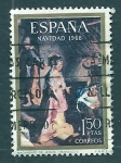 Stamps Spain -   Navidad    1968a