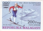 Stamps Madagascar -  JUEGOS OLÍMPICOS DE INVIERNO INNSBRUCK-76