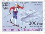 Stamps Madagascar -  JUEGOS OLÍMPICOS DE INVIERNO INNSBRUCK-76