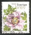 Stamps : Europe : Sweden :  Peonía Árbol,