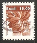 Stamps Brazil -  Banana